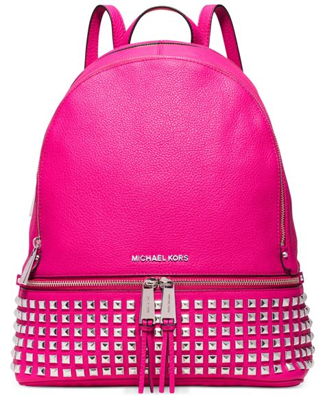 michael kors erin backpack pink|pink backpacks for women.